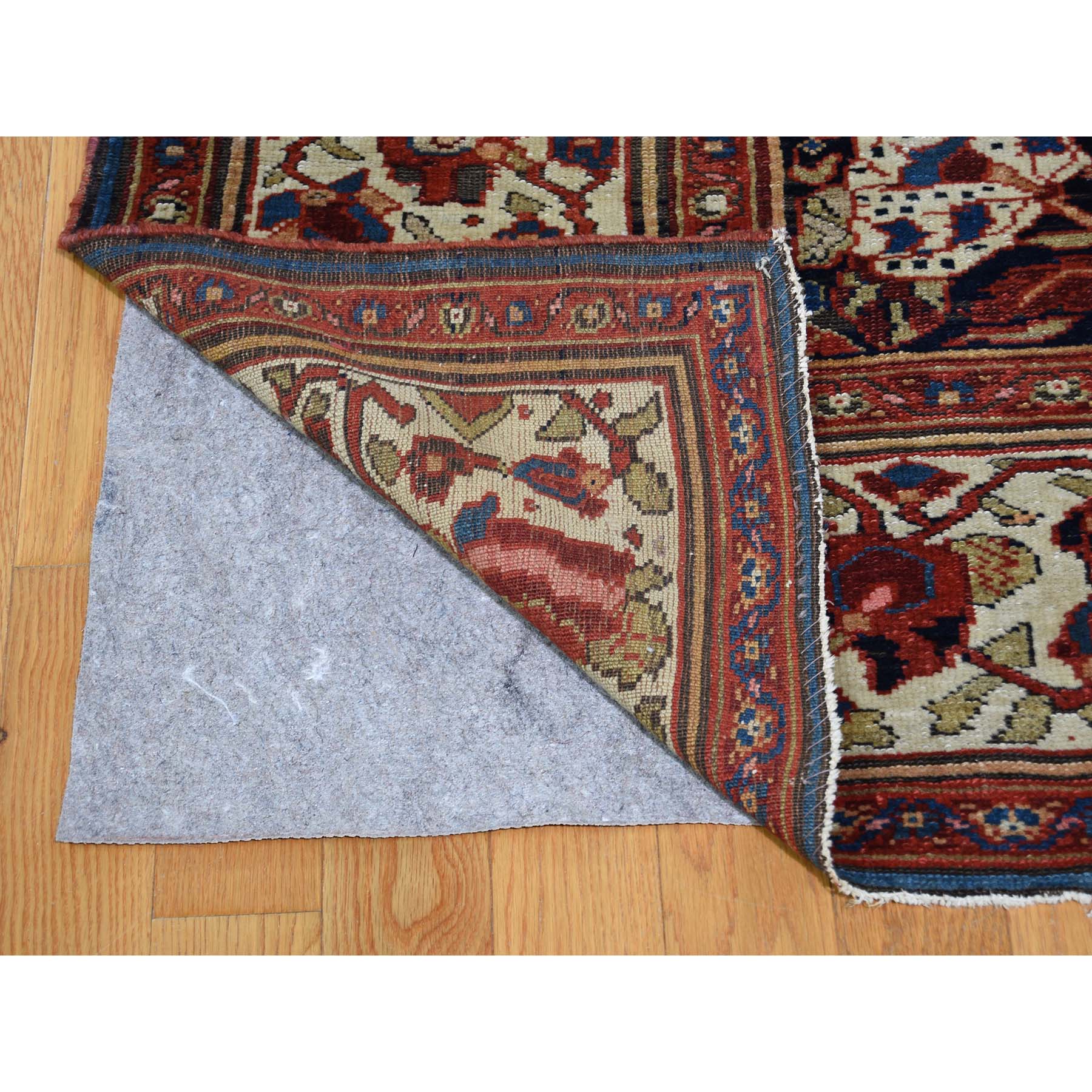 Traditional Wool Hand-Knotted Area Rug 7'4